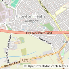Map of Cheshire