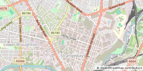 Map of Manchester