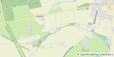 Map of Worcester, Worcestershire