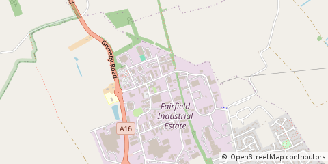 Map of Louth, Lincolnshire