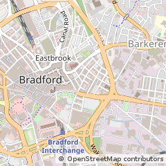 Map of Bradford