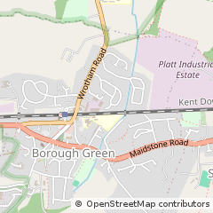 Map of Sevenoaks