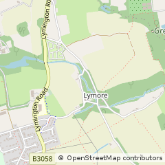 Map of Milford-on-SEA, Lymington