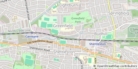 Map of Glasgow