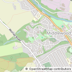 Map of Sheffield