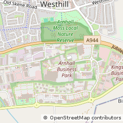 Map of Westhill, Aberdeenshire