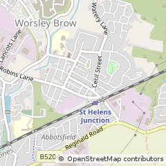 Map of ST. Helens