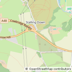 Map of Cowbridge