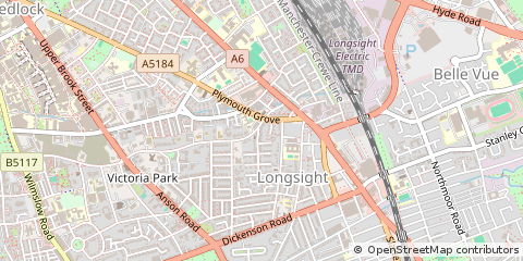 Map of Manchester