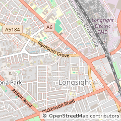 Map of Manchester