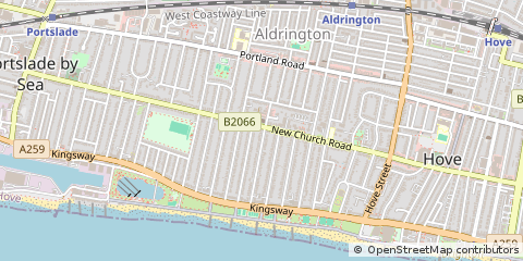 Map of Hove