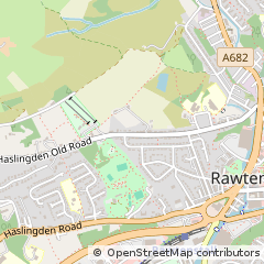 Map of Rossendale, Lancashire