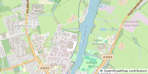 Map of Newport, Isle of Wight