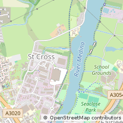 Map of Newport, Isle of Wight