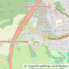 Map of Hoddesdon