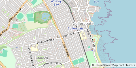 Map of North Shields