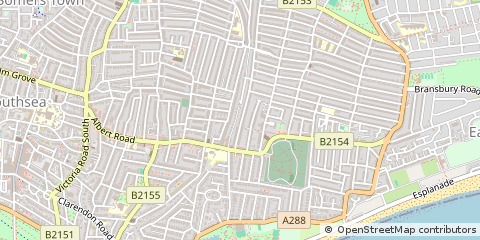 Map of Portsmouth, Hampshire