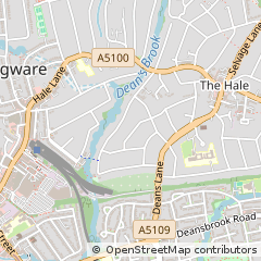 Map of Edgware