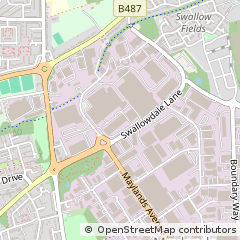 Map of Hemel Hempstead, Hertfordshire