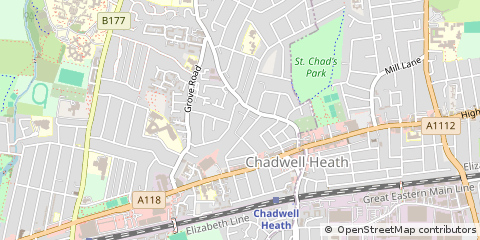 Map of Romford