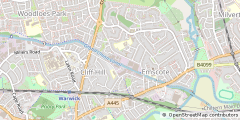 Map of Wolverhampton, West Midlands