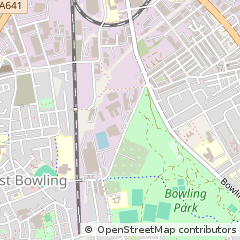 Map of West Yorkshire