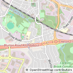 Map of Stoke-on-Trent, Staffordshire