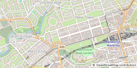 Map of Edinburgh