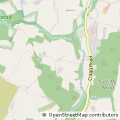 Map of Hebden Bridge, West Yorkshire