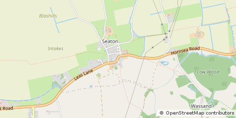 Map of Hull, East Yorkshire