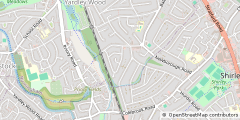 Map of Birmingham
