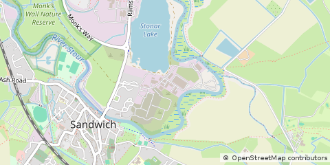 Map of Sandwich