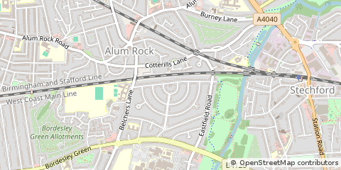Map of Birmingham