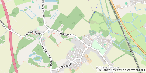 Map of Whittlesford, Cambridge