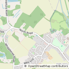 Map of Whittlesford, Cambridge