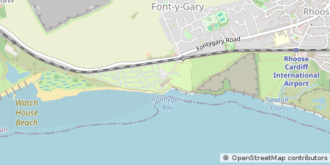 Map of South Glamorgan