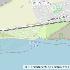Map of South Glamorgan