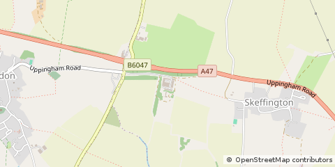 Map of Leicester
