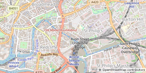 Map of Bristol