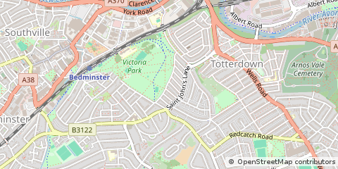 Map of Bristol
