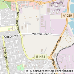 Map of Scunthorpe