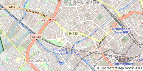 Map of Birmingham