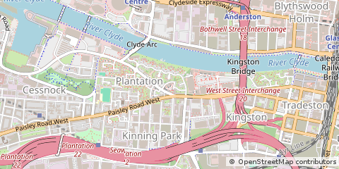 Map of Glasgow