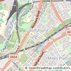 Map of Manchester