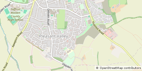 Map of Saffron Walden
