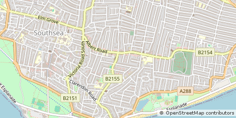 Map of Southsea