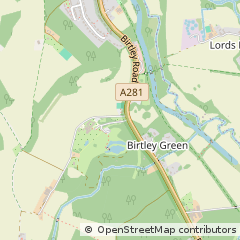 Map of Bramley, Surrey