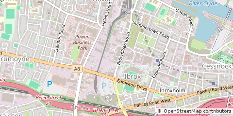 Map of Glasgow