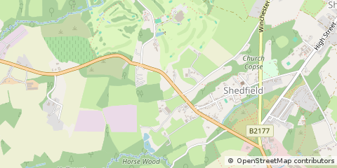 Map of Southampton, Hampshire