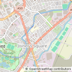 Map of Stoke-on-Trent